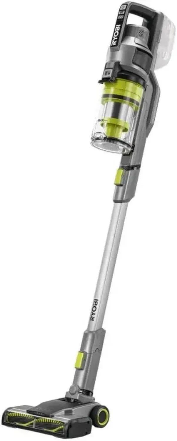 RYOBI 18V ONE+ Bürstenloser Akku-Staubsauger, Hohe Saugleistung, Ohne Akku & Ladegerät, Anthrazit
