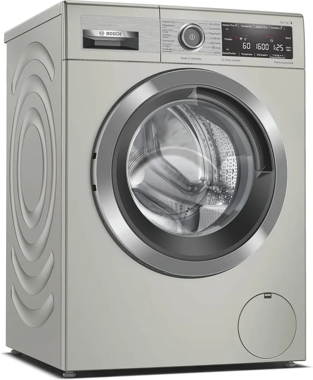 Bosch Serie 8 Waschmaschine 10 kg, 1600 U/min, Fleckenschutz, ActiveWater Plus, AquaStop